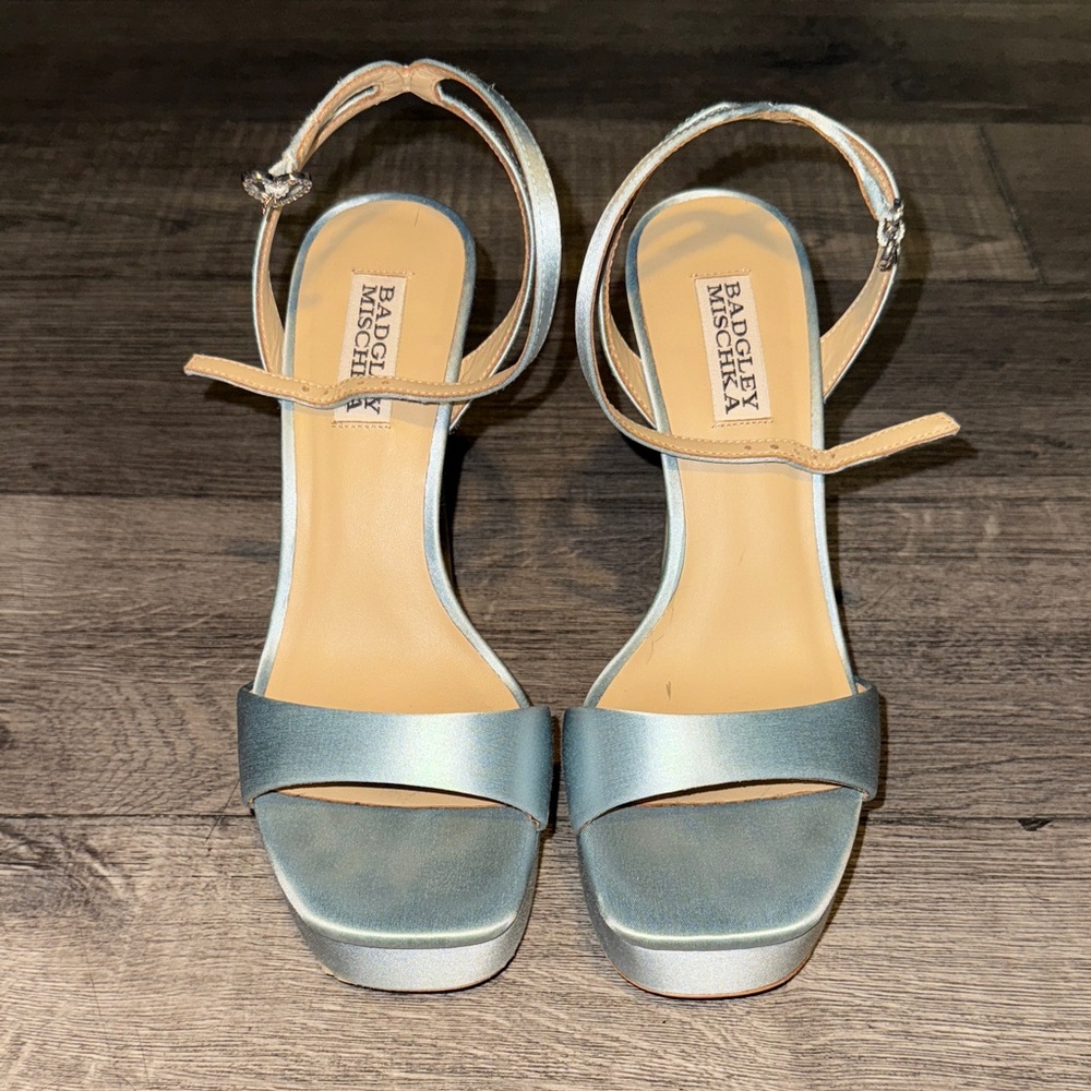 Caia Platform Sandal with Heart-Shaped Buckle